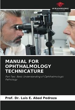 portada Manual for Ophthalmology Technicature (en Inglés)