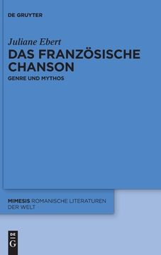 portada Das Franzã Â¶Sische Chanson (Mimesis, 85) (German Edition) [Hardcover ] 