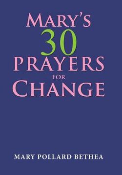 portada Mary's Thirty Prayers for Change (in English)