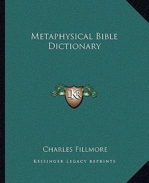 portada metaphysical bible dictionary (en Inglés)