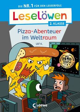 portada Leselöwen 2. Klasse - Pizza-Abenteuer im Weltraum (en Alemán)