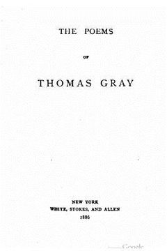 portada The poems of Thomas Gray