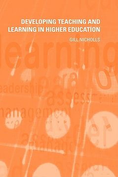 portada developing teaching and learning in higher education (in English)
