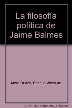 portada Filosofia politica de Jaime balmes
