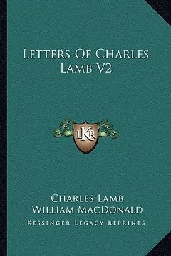 portada letters of charles lamb v2 (en Inglés)