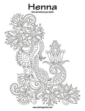 portada Henna Libro da Colorare per Adulti 1: Volume 1
