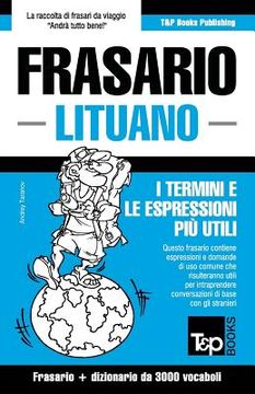 portada Frasario Italiano-Lituano e vocabolario tematico da 3000 vocaboli (en Italiano)