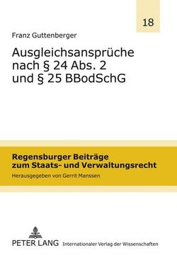 portada Ausgleichsansprüche Nach § 24 Abs. 2 und § 25 Bbodschg (en Alemán)
