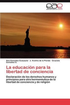 portada la educaci n para la libertad de conciencia (in English)