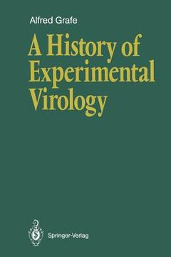 portada a history of experimental virology (en Inglés)