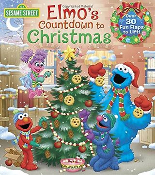 portada Elmo's Countdown to Christmas (Sesame Street) (Lift-The-Flap) 