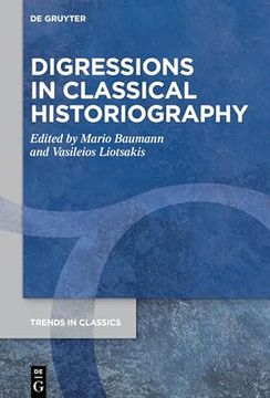 portada Digressions in Classical Historiography (Trends in Classics - Supplementary Volumes, 150) (en Inglés)