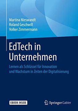 portada Edtech in Unternehmen Lernen als Schlüssel für Innovation und Wachstum in Zeiten der Digitalisierung (en Alemán)