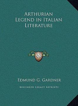 portada arthurian legend in italian literature