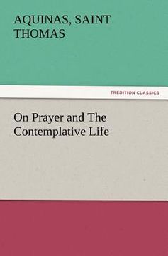 portada on prayer and the contemplative life (en Inglés)