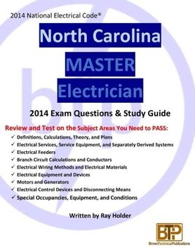 portada North Carolina 2014 Master Electrician Study Guide