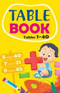 portada Table Book: Tables 1 to 40 (en Inglés)