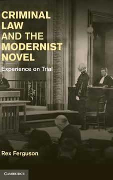 portada Criminal law and the Modernist Novel: Experience on Trial 