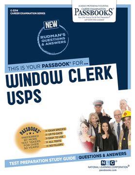 portada Window Clerk (Usps) (C-3314): Passbooks Study Guide Volume 3314 (en Inglés)