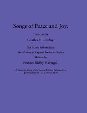 portada Songs of Peace and Joy (en Inglés)