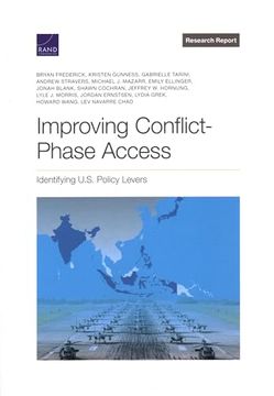 portada Improving Conflict-Phase Access: Identifying U. S. Policy Levers (Rand Project air Force: Research Report) (en Inglés)