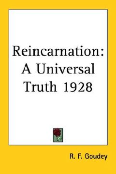 portada reincarnation: a universal truth 1928 (in English)