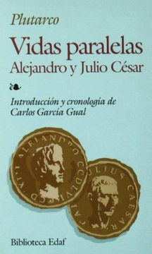 portada Vidas Paralelas Alejandro y Julio Cesar