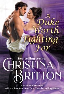 portada A Duke Worth Fighting For: 3 (Isle of Synne) (en Inglés)