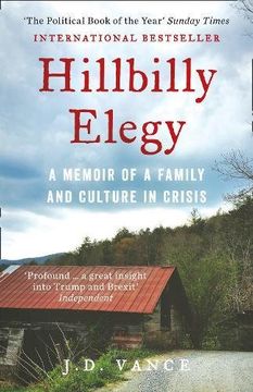 portada Hillbilly Elegy: A Memoir of a Family and Culture in Crisis (en Inglés)