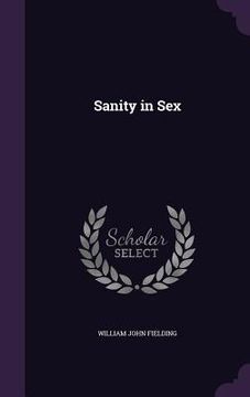 portada Sanity in Sex