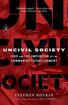 portada Uncivil Society (Modern Library Chronicles) (in English)