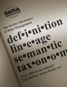 portada the dama dictionary of data management (en Inglés)