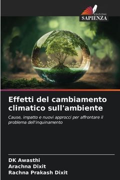 portada Effetti del cambiamento climatico sull'ambiente (en Italiano)