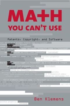 portada Math you Can't Use: Patents, Copyright, and Software (en Inglés)