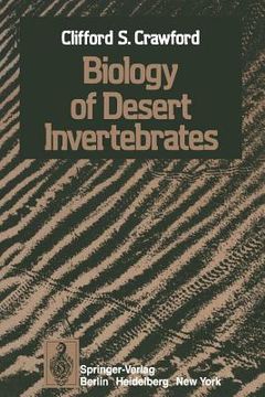 portada biology of desert invertebrates (en Inglés)