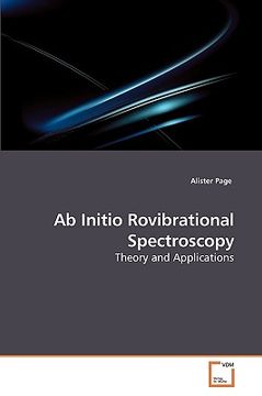 portada ab initio rovibrational spectroscopy (en Inglés)