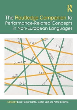 portada The Routledge Companion to Performance-Related Concepts in Non-European Languages (Routledge Advances in Theatre & Performance Studies) (in English)
