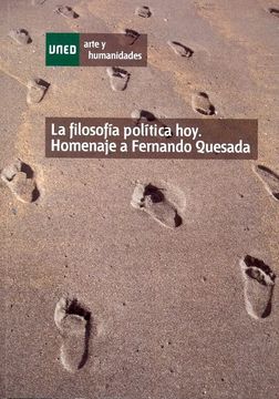 portada La Filosofía Política Hoy. Homenaje a Fernando Quesada