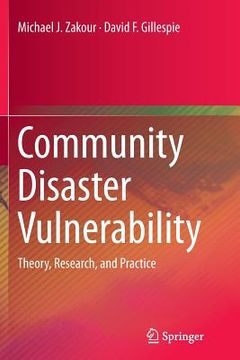portada Community Disaster Vulnerability: Theory, Research, and Practice (en Inglés)