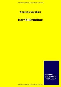 portada Horribilicribrifax (German Edition)