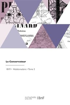 portada Le Conservateur (en Francés)