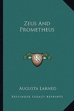 portada zeus and prometheus (en Inglés)