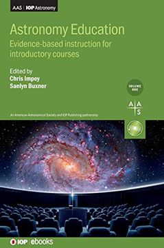 portada Astronomy Education Volume 1: Evidence-Based Instruction for Introductory Courses (Aas-Iop Astronomy) (in English)