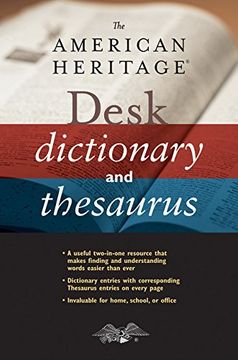 portada The American Heritage Desk Dictionary and Thesaurus (en Inglés)