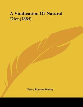 portada a vindication of natural diet (1884) (in English)