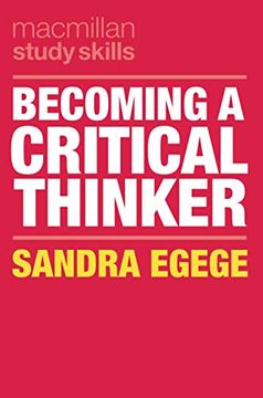 portada Becoming a Critical Thinker (Macmillan Study Skills) (en Inglés)