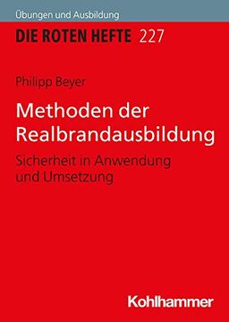 portada Methoden Der Realbrandausbildung: Sicherheit in Anwendung Und Umsetzung (in German)