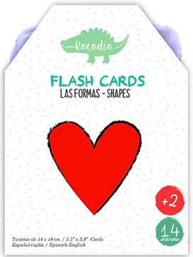 portada Flash Card Las Formas (in Español-Inglés)