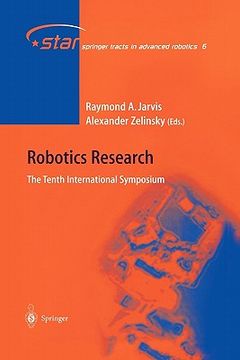 portada robotics research: the tenth international symposium (en Inglés)