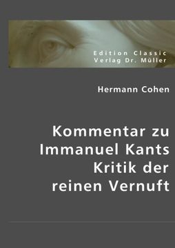 portada Kommentar zu Immanuel Kants Kritik der reinen Vernuft